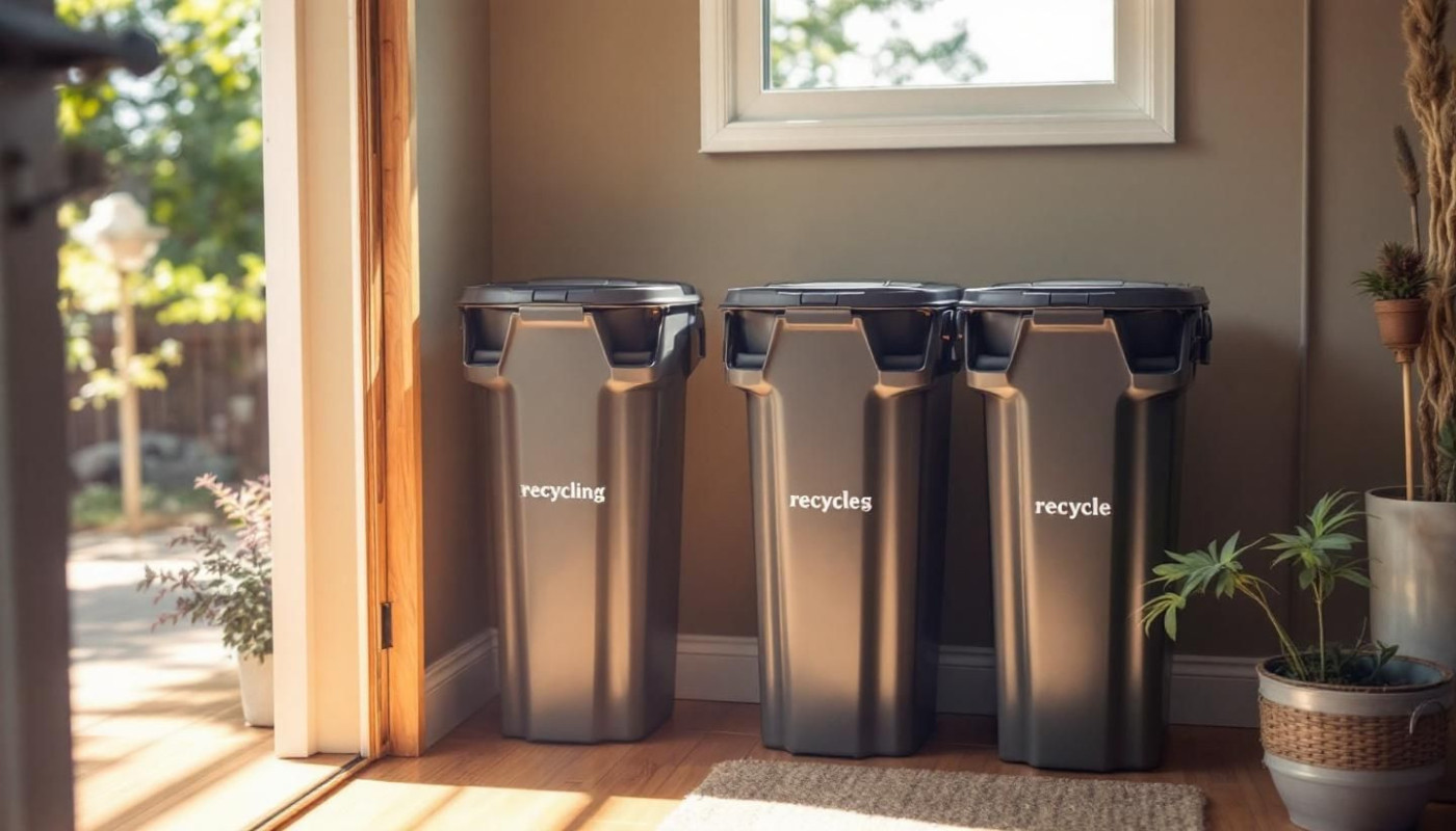 Comment créer un coin recyclage efficace à la maison ?